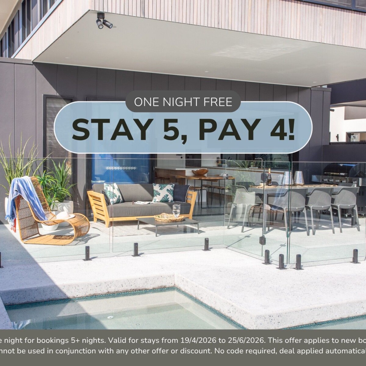 Stay 5 Pay 4 for Autumn at Breeze @ Salt!*